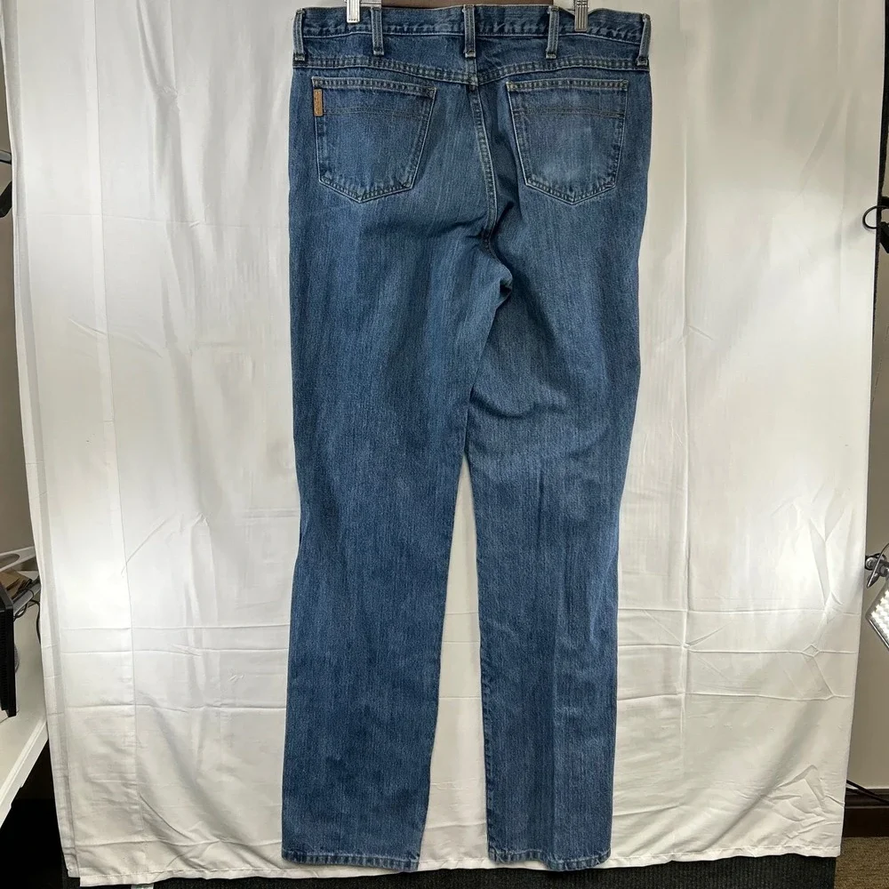 Cinch Jeans Mens 38x38 Blue Straight Leg Relaxed Fit Western Denim MB90532002